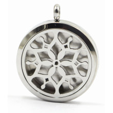 30mm Rd Edelstahl Aromatherapie Ätherische Öle Locket